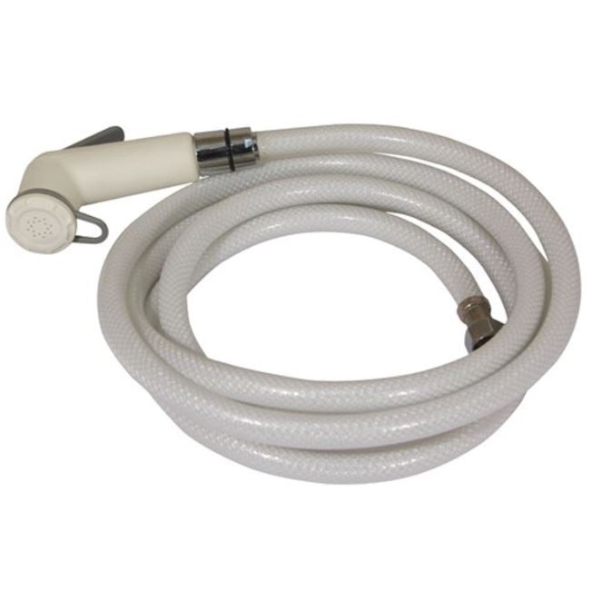 Trem Shower Head & Hose White 2.5m