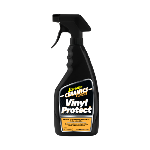 Vinyl protect is an advanced SiO2 ceramic protection, that helps preventing fading and staining.