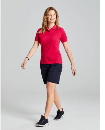 SLAM WOMENS TECH CARGO SHORT NAVY