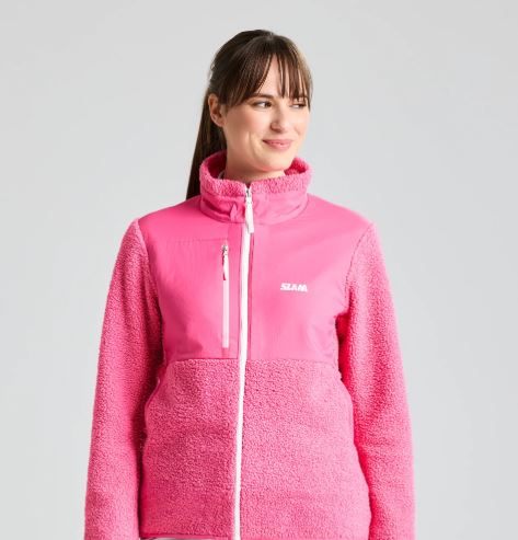 SLAM ALTURA WS FZ FLEECE Women’s thermal technical fleece PINK