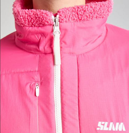 SLAM ALTURA WS FZ FLEECE Women’s thermal technical fleece PINK