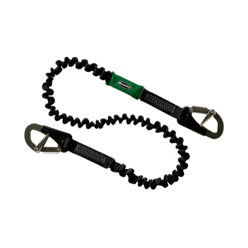 Experience absolute peace of mind on the water with Baltic Elastic 2-hook safety line. The heavy duty elastic material provides reliable support, 