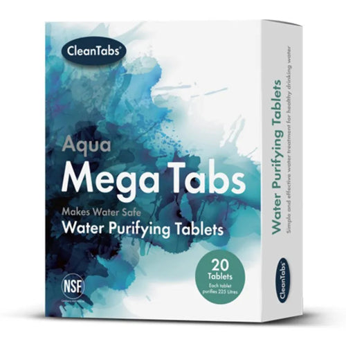 Aqua Mega Tabs - Water Purifying Tablets (20 tablets)