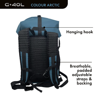 G.40L Artic – 100% Waterproof Surfing Backpack