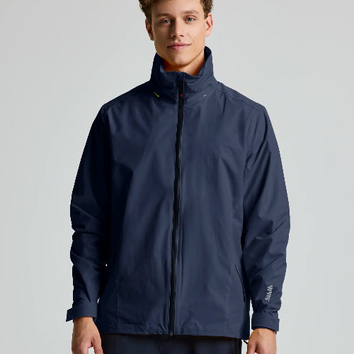 slam crew hooded jacket navy