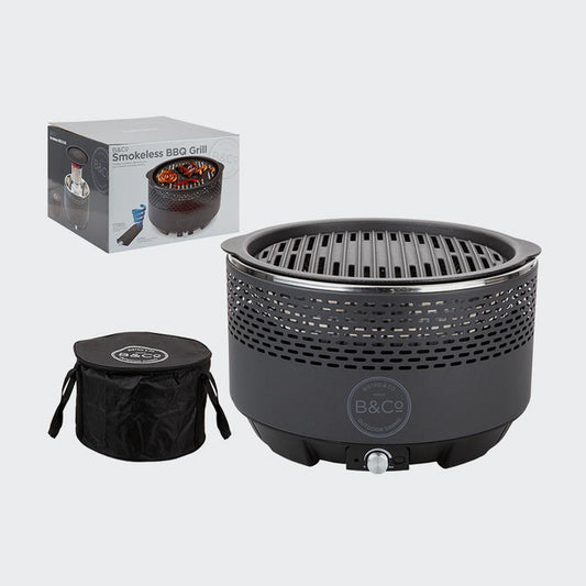 B&CO SMOKELESS BBQ AND GRILL