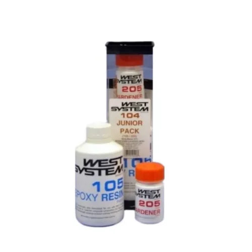 West Systems junior pack 104 epoxy 105/205 600ml