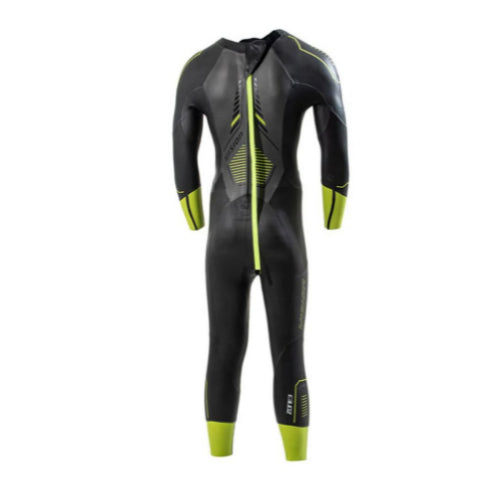 ZONE 3 - VISION MENS TRIATHALON WETSUIT BLACK/GREEN -50% OFF RRP