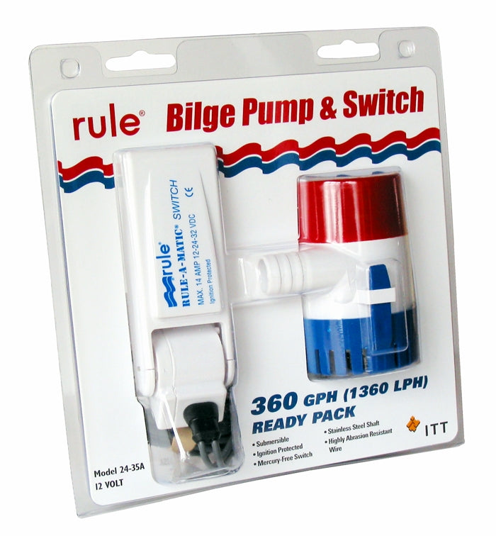 Rule 360 W L/P Float Switch