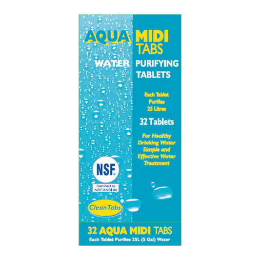Aqua Mega Tabs - Water Purifying Tablets (20 tablets)