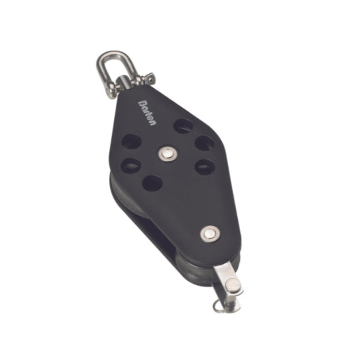 Barton size 2 fiddle becket swivel rope block N02430 old grey version