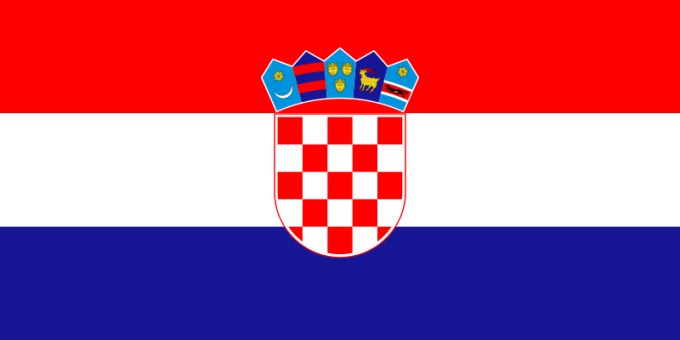 Courtesy Flag - Croatia