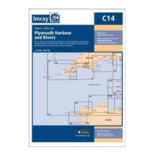 C14 Plymouth Harbour and Rivers- Imray Charts