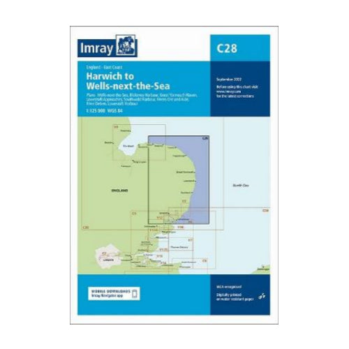 C28 - Harwich to Wells-next-the-Sea - Imray Charts
