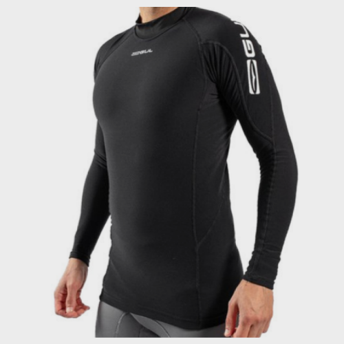 Extend your open water swimming season with this versatile top. It's designed to keep your body heat in and provides superior UPV 50+ sun protection. The 8oz Evotherm fabric and Flatlock durable seam construction offer unmatched protection against wetsuit rubs, rashes, and harmful UV rays. Plus, thumb loops ensure it stays in place under your wetsuit.