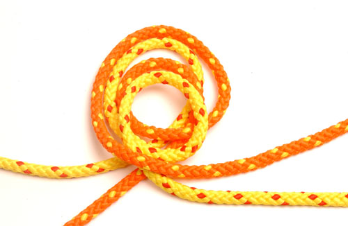 Floatline Safety KINGFISHER Rope 8mm - Orange/Yellow