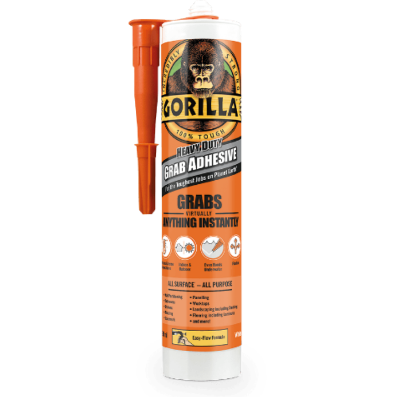 Gorilla Glue 290ml  Heavy Duty Grab Adhesive - Grabs Virtually Anything Instantly!