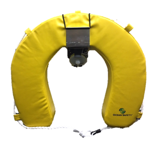 Horseshoe Lifebuoy Set with Compact Apollo Lifebuoy Light - Ocean Safety