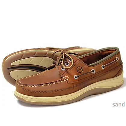 Orca bay Squamish deck shoes colour sand olive