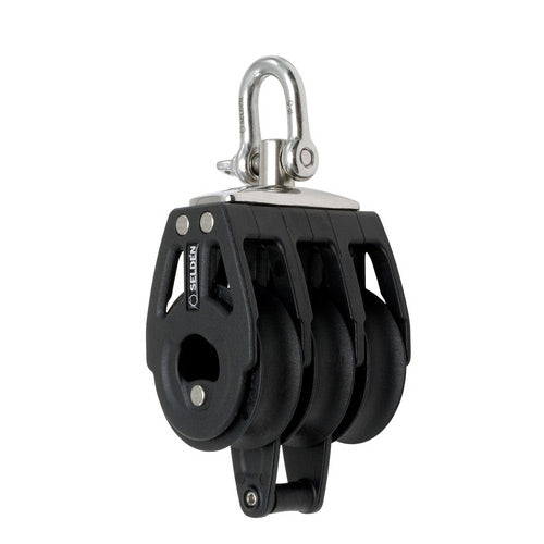 Selden BBB40 Ball Bearing Triple Swivel Block/Becket 404-101-09R