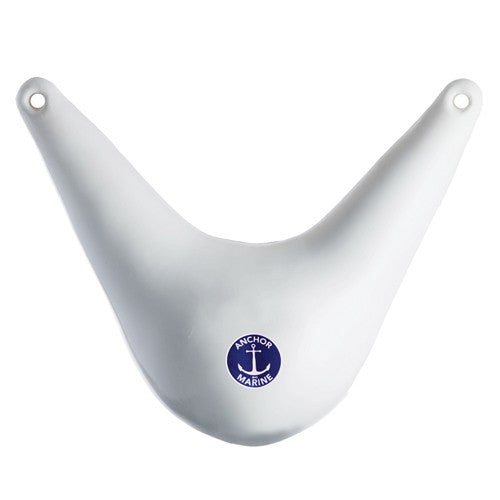 Small White Bow Fender - 15 x 13 x 28cm