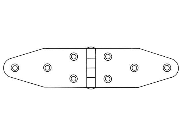 Stainless Steel DECORATIVE MARINE AISI 304 Hinge