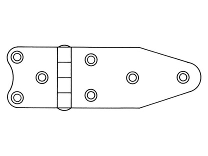 Stainless Steel DECORATIVE MARINE AISI 304 Hinge