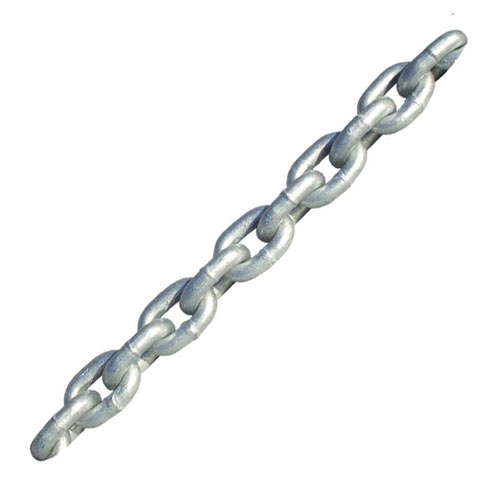 6mm Calibrated Galvanised Chain - £ per M