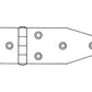 Stainless Steel AISI 304 Hinge