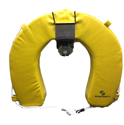 Horseshoe Lifebuoy Set with Compact Apollo Lifebuoy Light - Ocean Safety