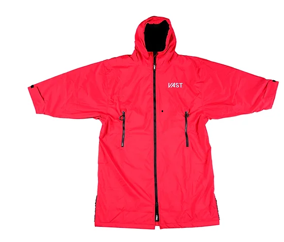  Change Robe from VAST Boardsports. With extra wide sleeves for easier maneuverability, TwoFaced YKK Zip &amp; thermo-soft Sherpa Fleece, ensure your comfort whilst outdoors or changing after your watersports adventures. 